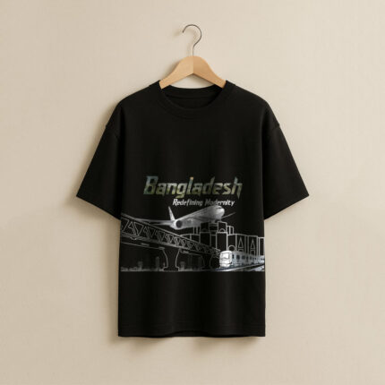 Bangladesh – Redefining Modernity Drop Shoulder T-shirt